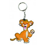 3D SILICONE KEYCHAIN - LION