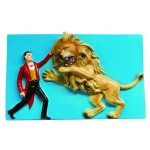 FRIDGE MAGNET LION