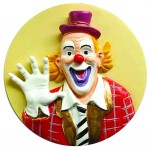 FRIDGE MAGNET AUGUST CLOWN