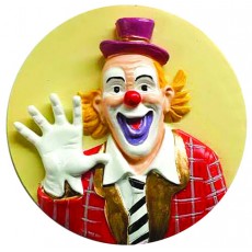 FRIDGE MAGNET AUGUST CLOWN